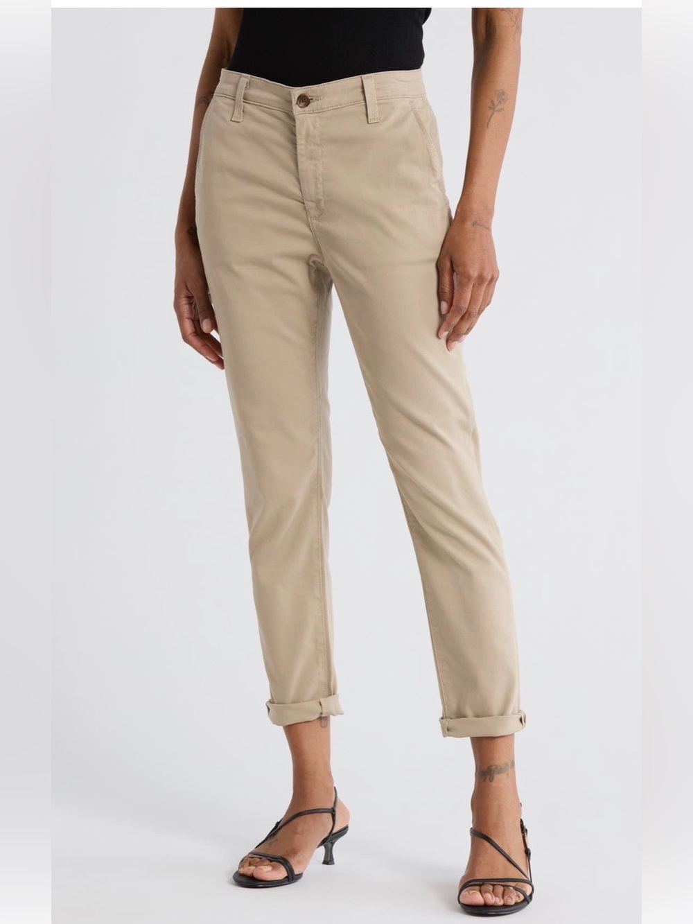 AG Caden high rise crop chinos